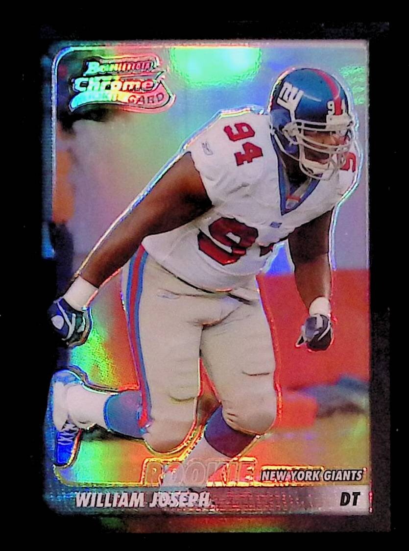 William Joseph Bowman Chrome #134 Refractor