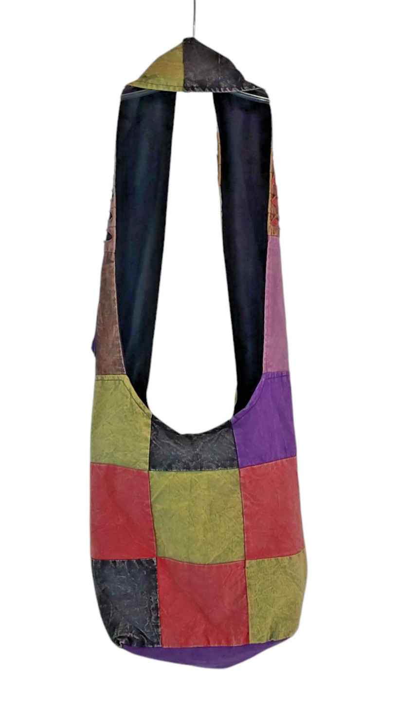 Rising International Patchwork Crossbody Bag Hand… - image 2