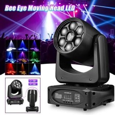 150W Bee Eyes Moving Head Light 7Led Beam RGBW DMX GOBO Light for DJ Disco Party