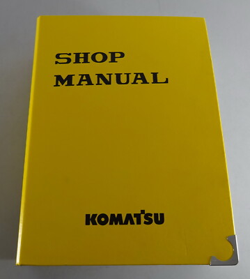 Workshop Manual / Werkstatthandbuch Komatsu Hydraulikbagger PC800/-LC-8 
