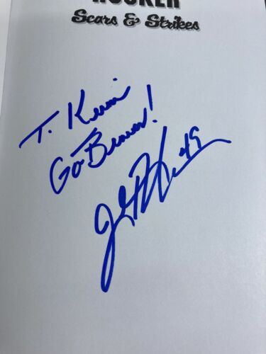 John rocker scars and strikes book signed autograph Atlanta Braves - Picture 5 of 5