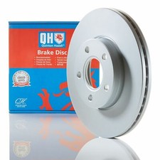QH Pair Front Brake Discs for Ford Focus C-Max Diesel MPV TDCi 2003-2007