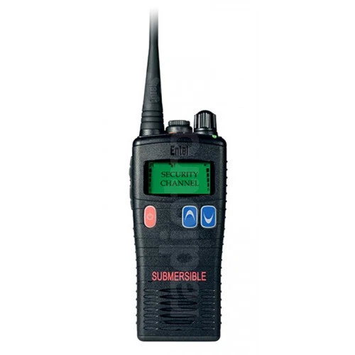 Entel HT713 , IP68,VHF walky + leather case + ear / mic, 2-Way submersible Radio - Image 2 of 4
