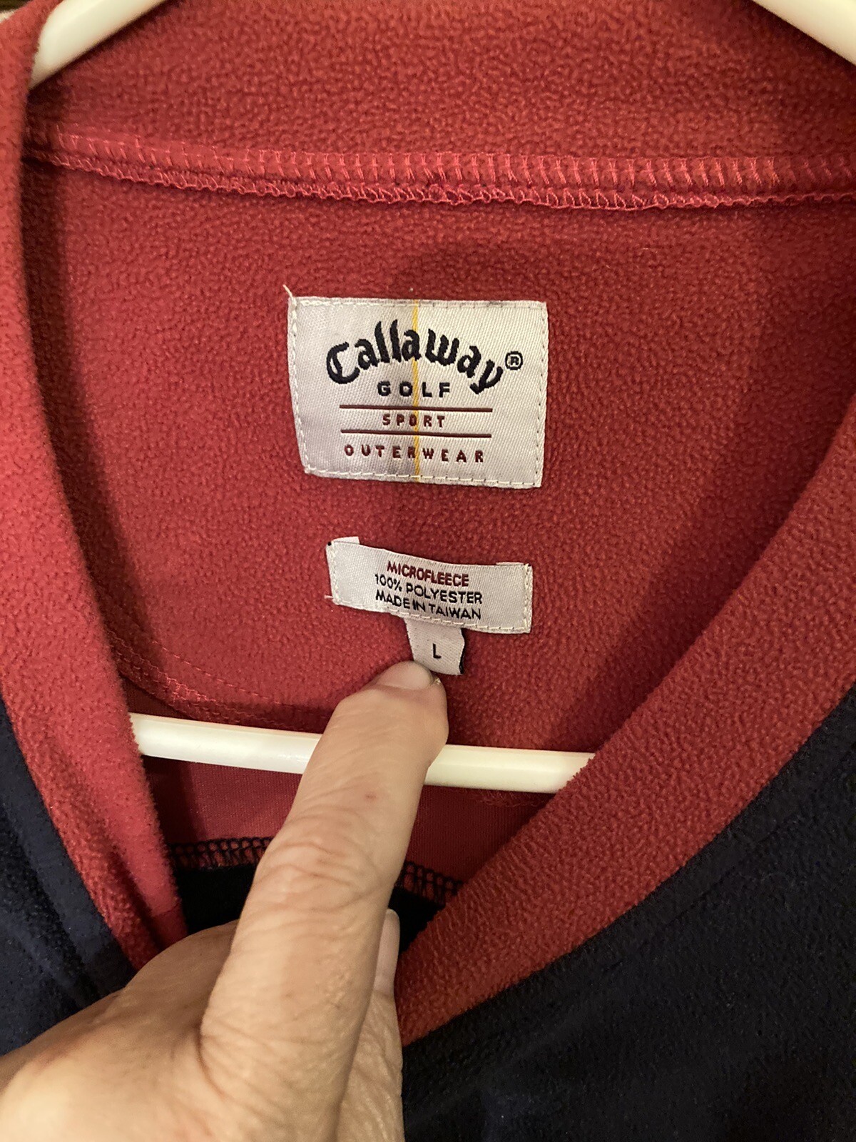 Men’s Calloway Pullover Size Large - image 2