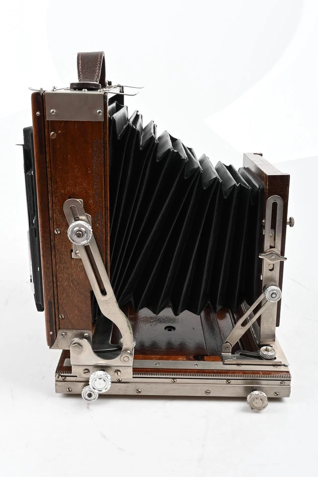 Cámara de visión plegable Deardorff 5x7 con parte trasera 4x5 *Leer #152 Foto 4 de 4