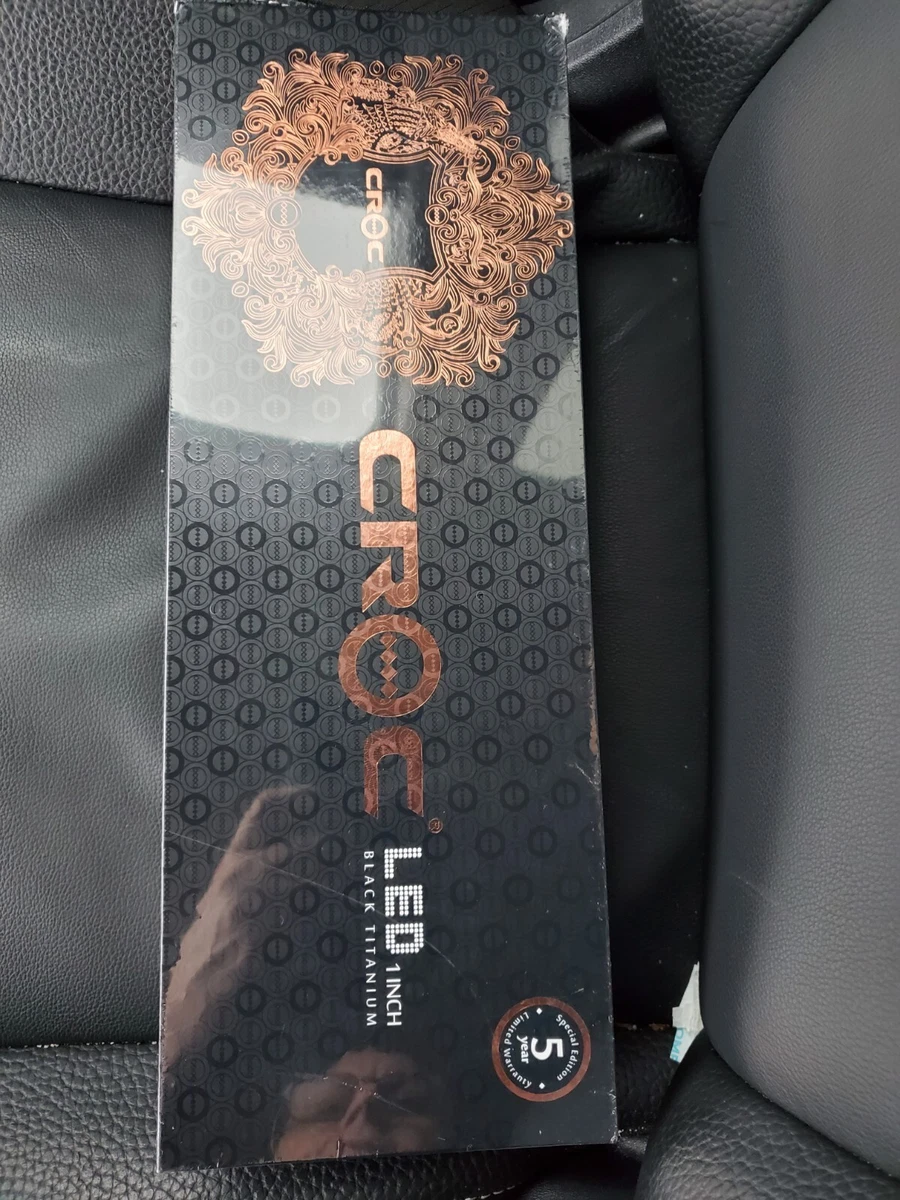 Croc led 2025 black titanium