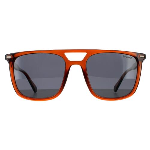 Polaroid Sunglasses PLD 4123/S 09Q C3 Brown Grey Polarized - Picture 1 of 4