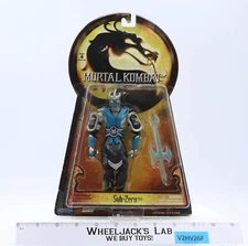 Sub-Zero Mortal Kombat Deception 2005 Midway Jazwares Action Figure NEW SEALED