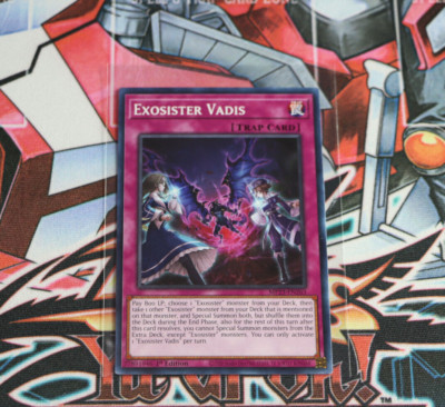 YuGiOh Trap Card Exosister Vadis MP23-EN263 1st Edition Common | eBay