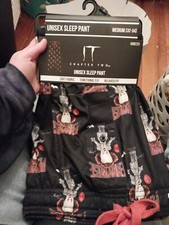 IT movie Character Pajama Pants Medium