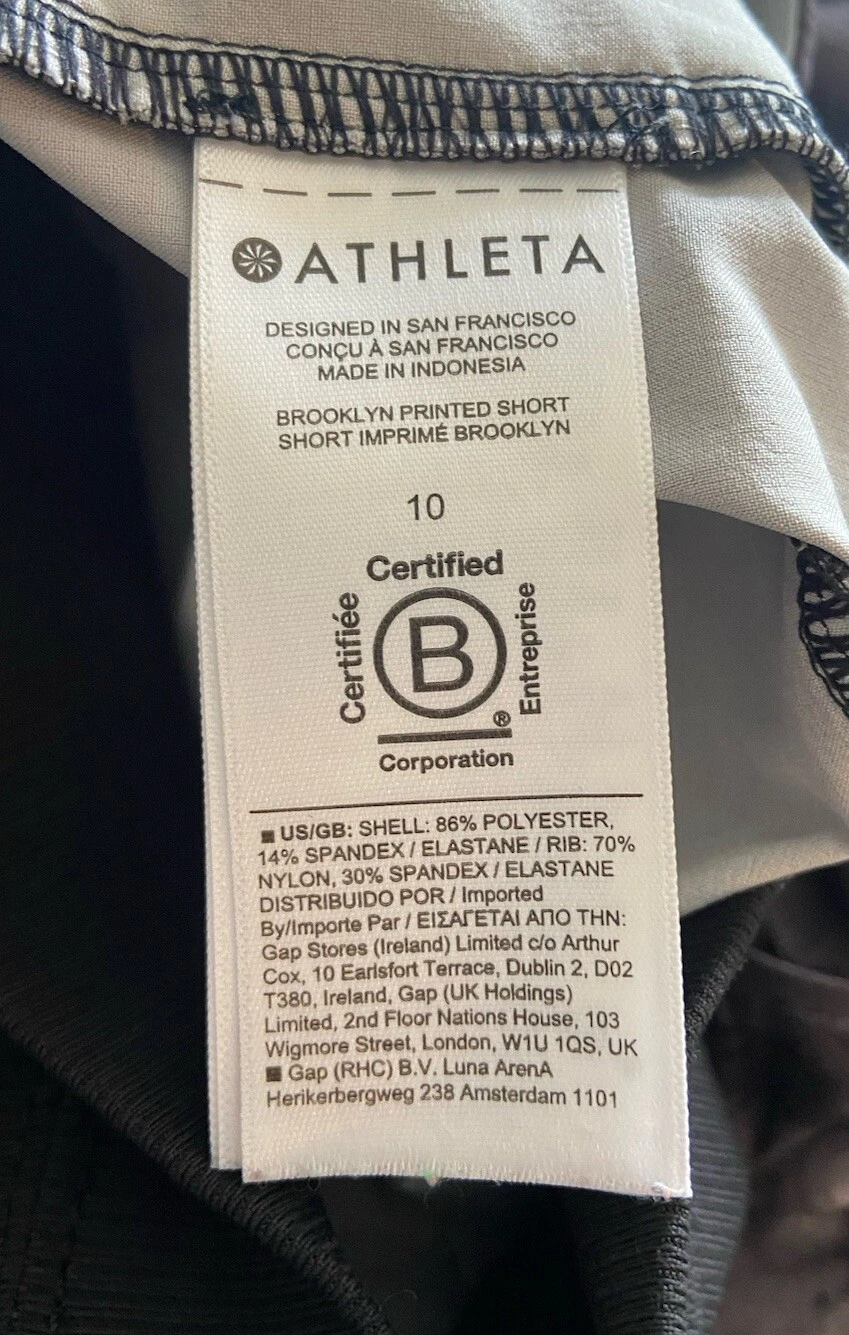 athleta brooklyn printed floral shorts