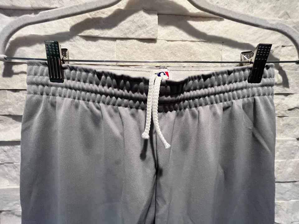 Pantalones de béisbol nuevos sin etiquetas MAJESTIC Team MLB cintura elástica cordón oculto para niños YXL Foto 3 de 4