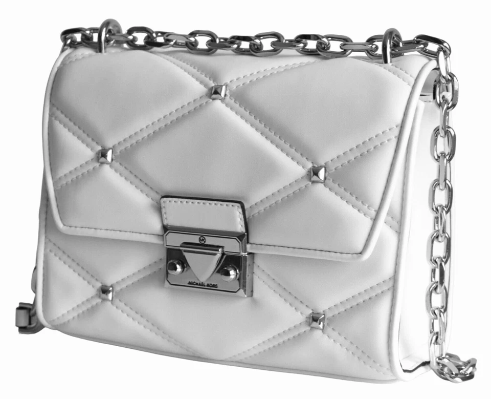Michael Kors Tasche Bag SERENA MD FLAP SHLDR optic white 35S2SNRL2I - Bild 3 von 4