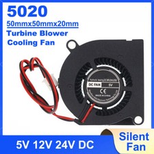 5020 - 50mm Turbine Blower Cooling Fan Silent Fan - 5V 12V 24V DC - 3D Printer