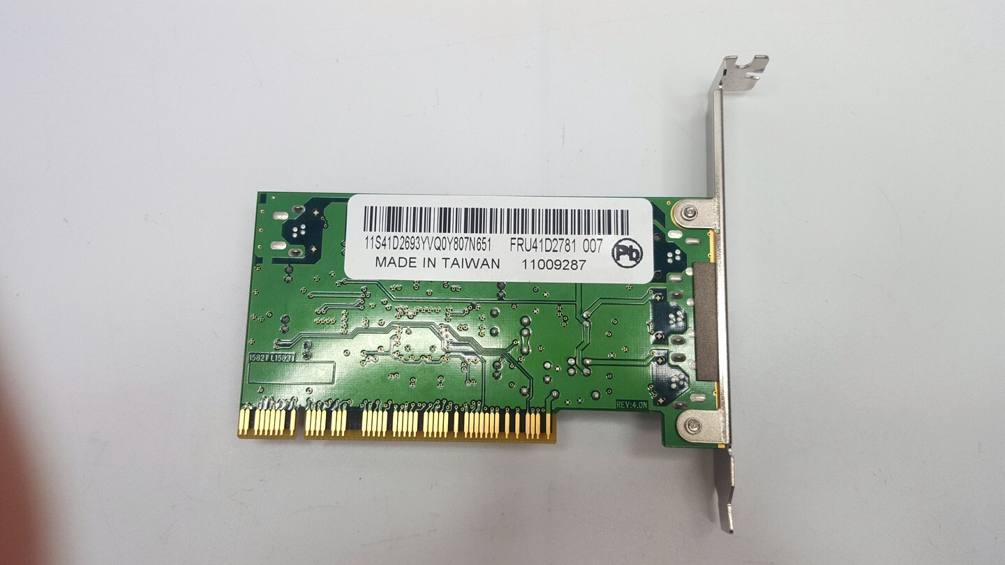 Lenovo 41D2781 3-ports IEEE 1394 Interface Card FireWire PCI 