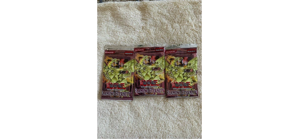 Konami Yu-Gi-Oh! TCG Flaming Eternity Sealed Collectible Card Game Packs in  English for sale | eBay