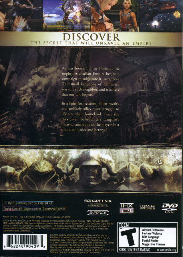 FINAL FANTASY DISPONIBLE chez Bodo Aptitudes