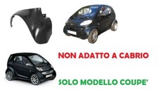 PARAFANGO PARAURTI POSTERIORE SX SMART FORTWO COUPE 1998-2007 NO CABRIO