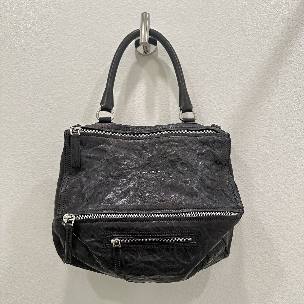 2021 Givenchy Medium Pandora Pepe Leather Crossbody Bag in 2021 Givenchy Medium Pandora Pepe Leather Crossbody Bag in