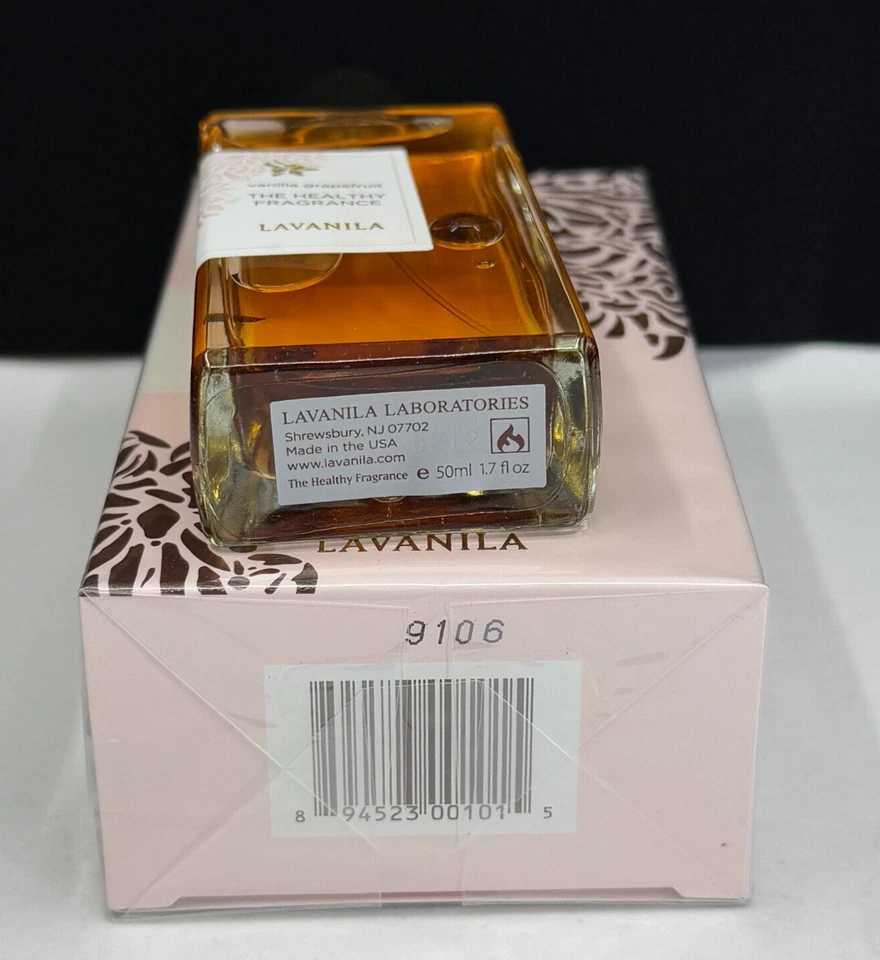 Lavanila The Healthy Fragancia Vainilla Pomelo Natural Mujer Aroma 1.7 OZ NUEVO Foto 3 de 4