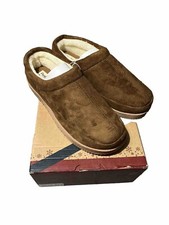Dearfoams Cozy Comfort Women's Clog Slippers, Chestnut, Size XL 11-12 , New