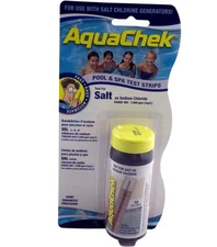 AquaChek White Salt Water Pool Test Strips 10 Ct Salt Chlorine Generators 561140