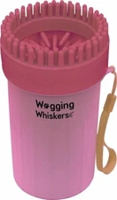 Portable Dog Paw Washer Paw Cleaner Cup Pet Grooming Pink