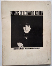 The Songs of Leonard Cohen music score songbook and photos