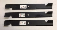 Qty-3 20-1/2" Rotary 15-6083, 6083 Blades for 60" Decks Replaces Exmark 633483
