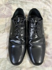 Versace Collection Men's Size 41 Black Leather Dress Shoes