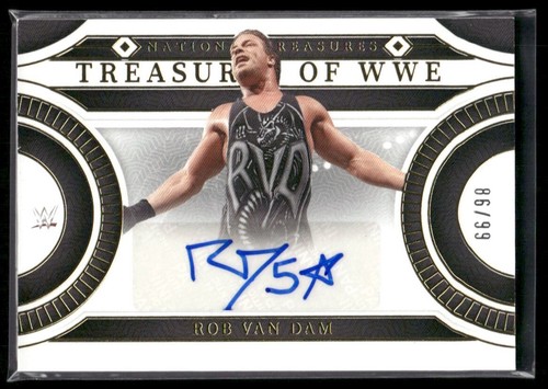 2024 National Treasures WWE Rob Van Dam #TS-RVD Treasures of Autograph /99