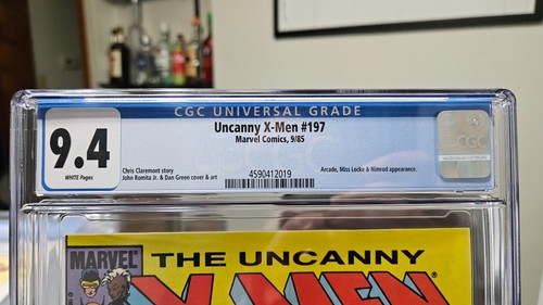 Uncanny X-Men #197 CGC 9.4 Marvel Comics 1985 - Picture 2 of 2