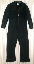 MENS - DAKOTA OUTERWEAR INSULATED BLACK DUCK COVERALL Sz Sm Tall 38x29 EUC 