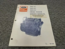 Ford SSD327 SSD437 SSD655 Diesel Engine Shop Service Repair Manual IEO194230 xz