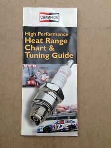 Champion Spark Plug Heat Range Chart