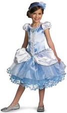 Cinderella Tutu Prestige Disney Princess Fancy Dress Up Halloween Child Costume