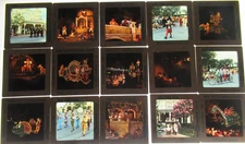 15 Vintage Walt Disney World PANA-VUE Slides