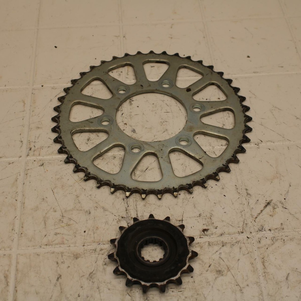 19-20 KAWASAKI NINJA ZX6R ZX636 FRONT REAR BACK SPROCKETS SET