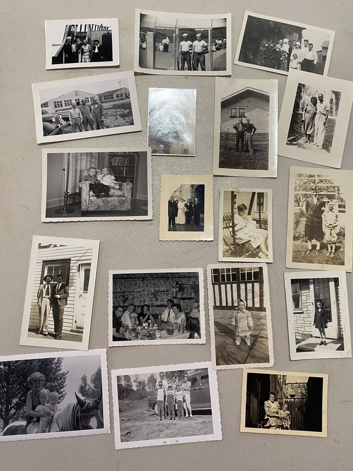 Vintage Photographs, Lot Of 125, Black And White, Found Photos eBay