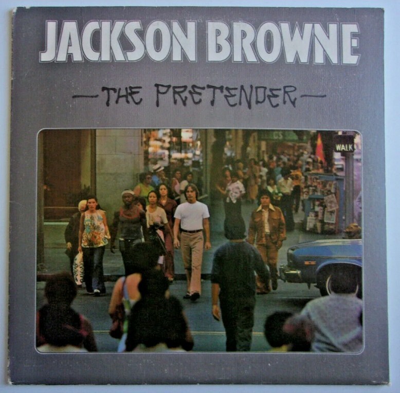 JACKSON BROWNE - The Pretender 6E-107  12" Vinyl Record LP - VG Vintage Album