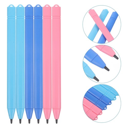 6 pcs Electronic Writing Board Stylus Pen Tablet Stylus LCD Writing Tablet