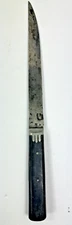 Nichols Bros Vintage 1900s Knife Black Handle Antique