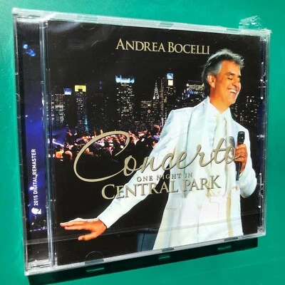 Andrea Bocelli CONCERTO (One Night In Central Park) Classical CD New York SEALED - Image 1 of 4