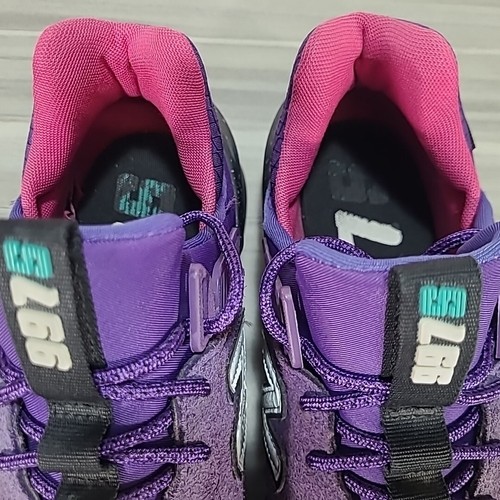New Balance 997S Mens 9.5 Cordura Purple Pink Sneaker Shoes RARE 100% Authentic - Picture 12 of 13