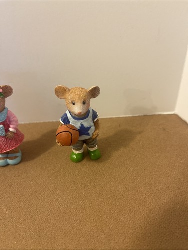 Ganz Mouse Family Miniature Lot Of 6 - Picture 8 of 10