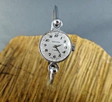 Seconda Chaika Vintage USSR Russian Beautiful gold plated Watch Serviced