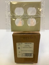 Pass Seymour Ivory 2-Gang Wall Plate Cover, Duplex Receptacle, Ivory, 30pk