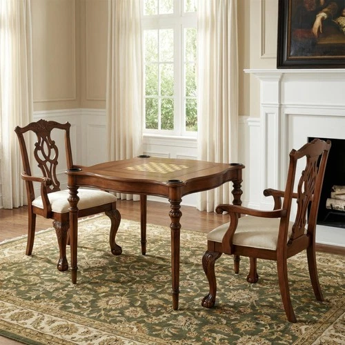 Butler Specialty Eastwick Antique Cherry Game Table - Picture 3 of 7