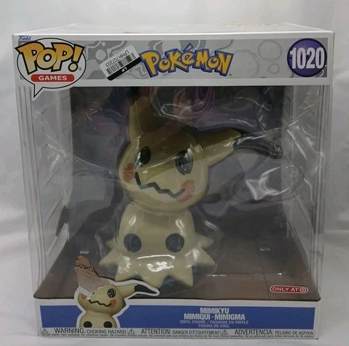 Funko Pop! Jumbo 10" Pokemon Mimikyu#1020 Figure Target Exclusive - New *470-21