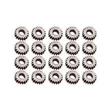 20pcs 18T 0.3 Modulus 2.55mm Hole Steel Gears Planetary Gear 5.95mm Diameter T